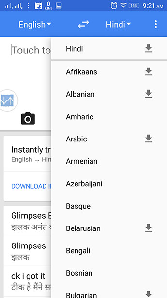 How to translate images, translate words on photos for Android Picture 8