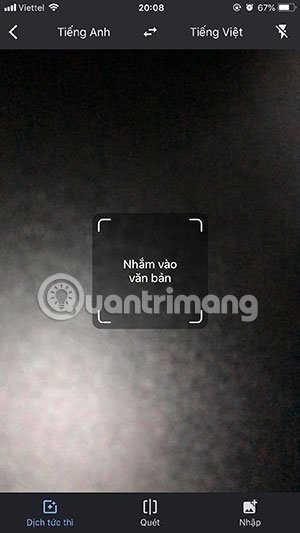 How to translate languages ​​right on the camera with Google Translate Picture 2