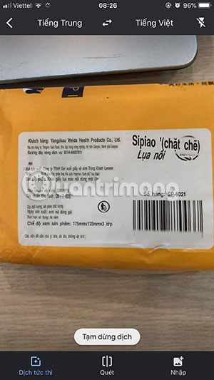 How to translate languages ​​right on the camera with Google Translate Picture 6