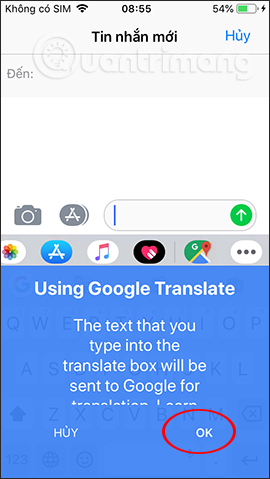 How to translate messages on the Gboard keyboard application Picture 5