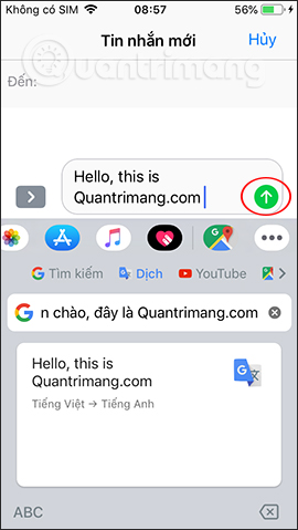 How to translate messages on the Gboard keyboard application Picture 7