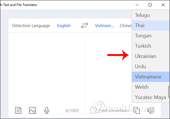 How to translate photos and voices on Windows 10 Picture 3