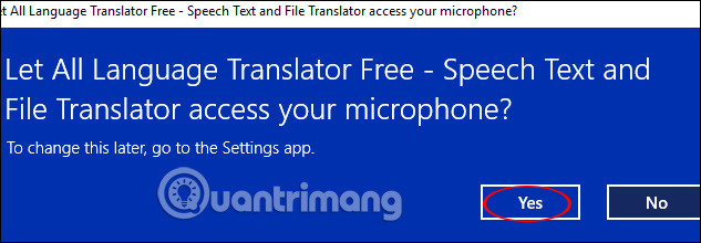 How to translate photos and voices on Windows 10 Picture 6