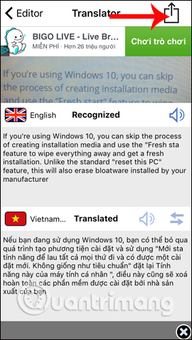 How to translate text on photos for iPhone with Translate Photo Picture 12