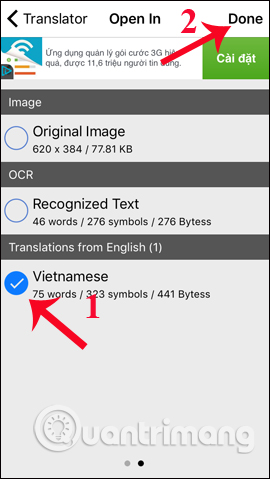 How to translate text on photos for iPhone with Translate Photo Picture 17