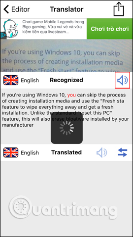 How to translate text on photos for iPhone with Translate Photo Picture 8