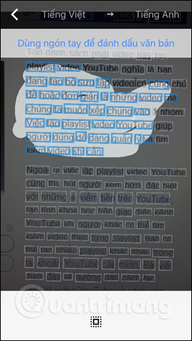 How to translate Vietnamese via images on Google Translate Picture 5