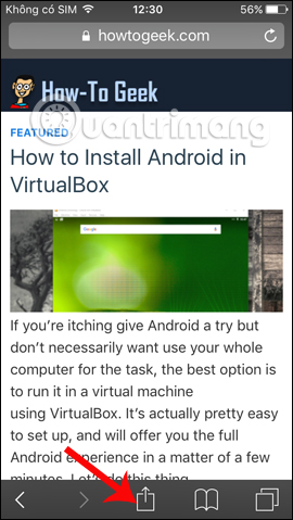How to translate web pages on Safari browser with Microsoft Translator Picture 10