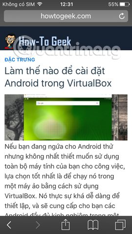 How to translate web pages on Safari browser with Microsoft Translator Picture 12