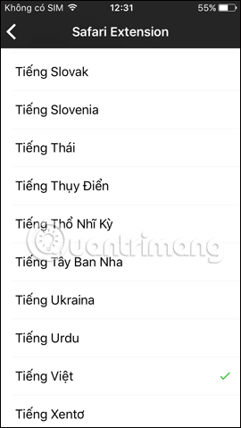 How to translate web pages on Safari browser with Microsoft Translator Picture 9
