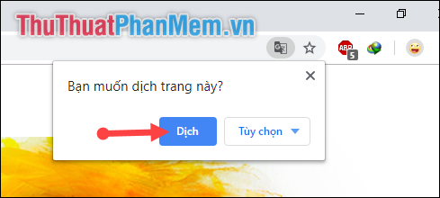 How to translate websites into Vietnamese on Chrome browser Picture 8