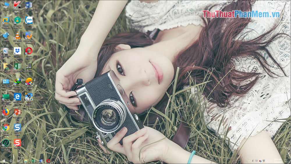 How to transparent Taskbar in Windows 10 Picture 5