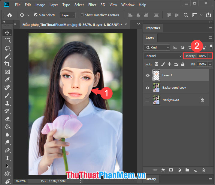 How to transplant faces in Photoshop Picture 6