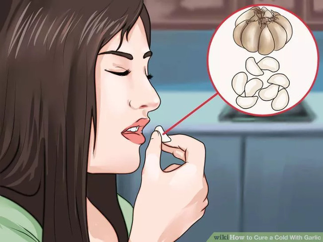 How to treat flu with garlic effectively does not require medication Picture 3