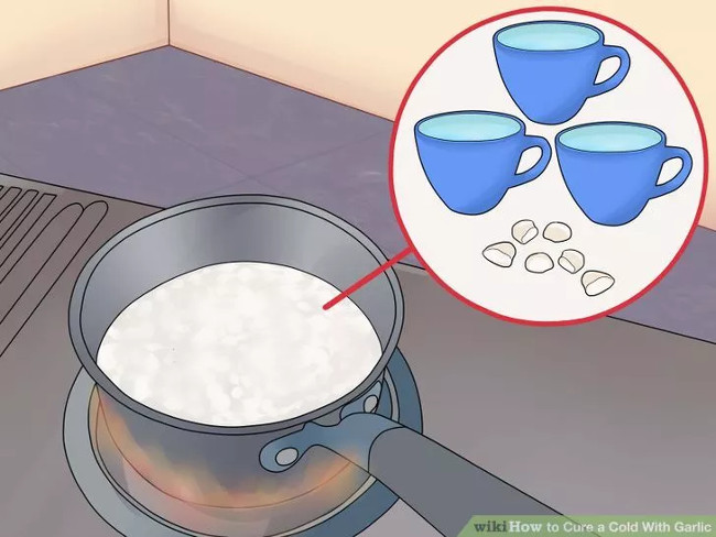 How to treat flu with garlic effectively does not require medication Picture 5