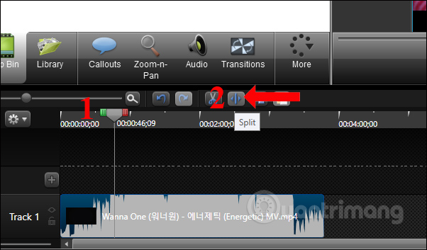 How to trim a screen displaying videos on Camtasia Picture 6