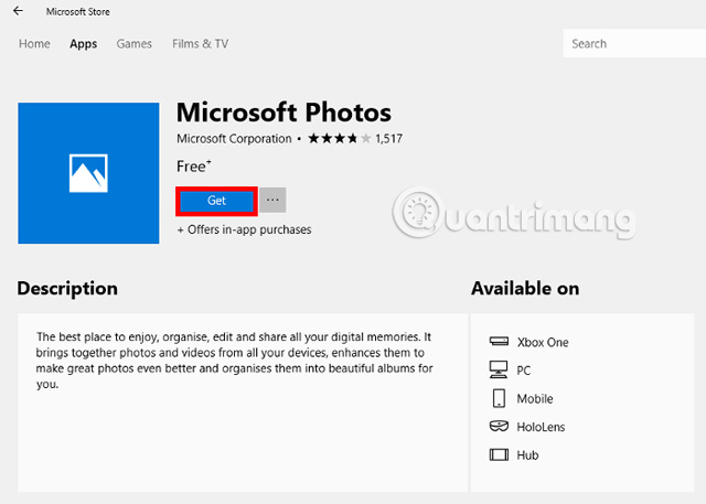 How to troubleshoot the Photos app doesn't work on Windows 10 Picture 2