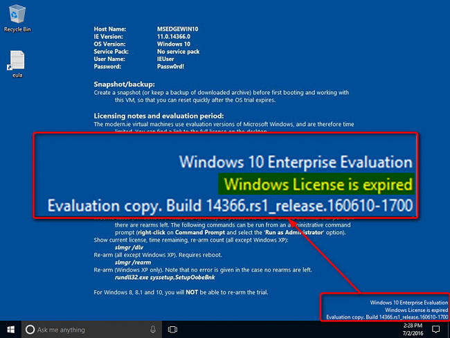 How to try it, Windows 10 test right on the real computer, using the available VHD file of Microsoft Picture 14