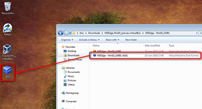 How to try it, Windows 10 test right on the real computer, using the available VHD file of Microsoft Picture 5