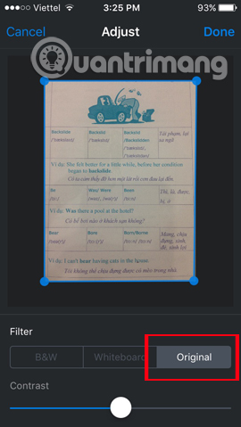 How to turn Dropbox on iPhone into a document scanner Picture 11