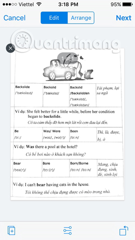 How to turn Dropbox on iPhone into a document scanner Picture 7