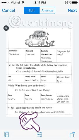 How to turn Dropbox on iPhone into a document scanner Picture 8