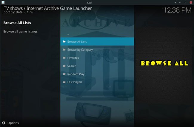 How to turn Kodi into an Arcade game center Picture 12
