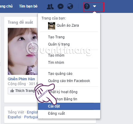 Picture 1 of How to turn off and block spam from Facebook send to registered email