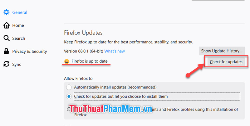 How to turn off auto update on Firefox Picture 4
