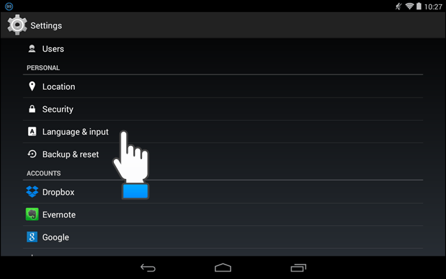 How to turn off Auto-Correct on an Android device? Picture 2