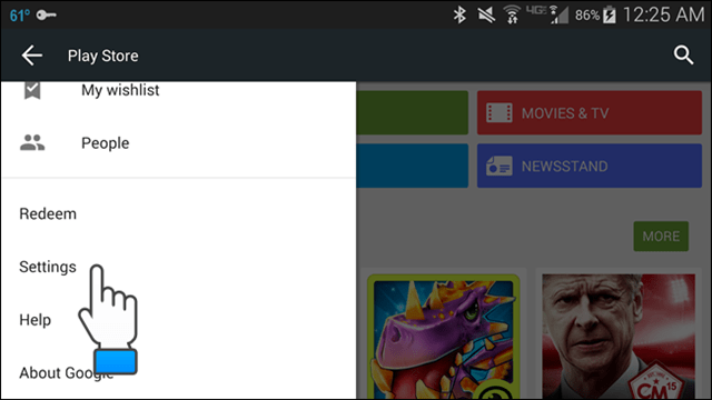 How to turn off automatic updating of apps on Android? Picture 10