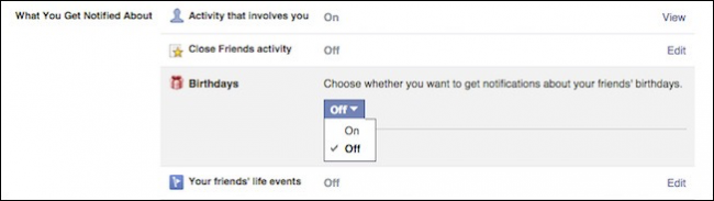 How to turn off birthday notifications on Facebook? Picture 5