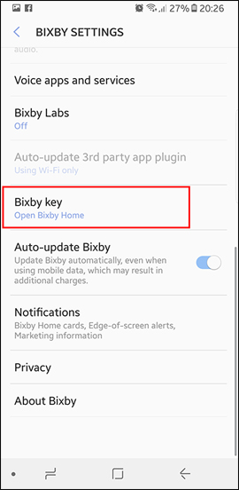 How to turn off Bixby virtual assistant on Samsung Galaxy Note 8 Picture 4