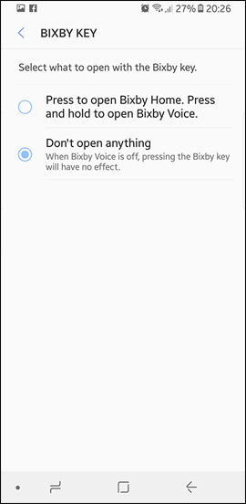 How to turn off Bixby virtual assistant on Samsung Galaxy Note 8 Picture 5