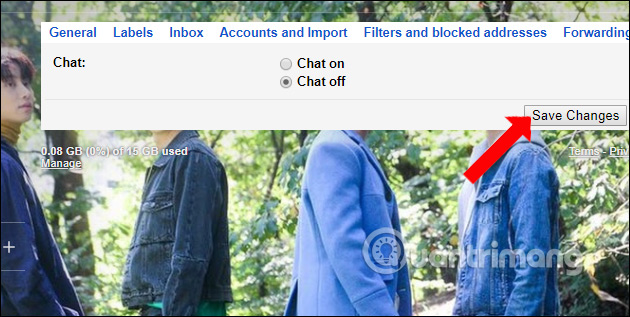 How to turn off chat on Gmail Picture 4