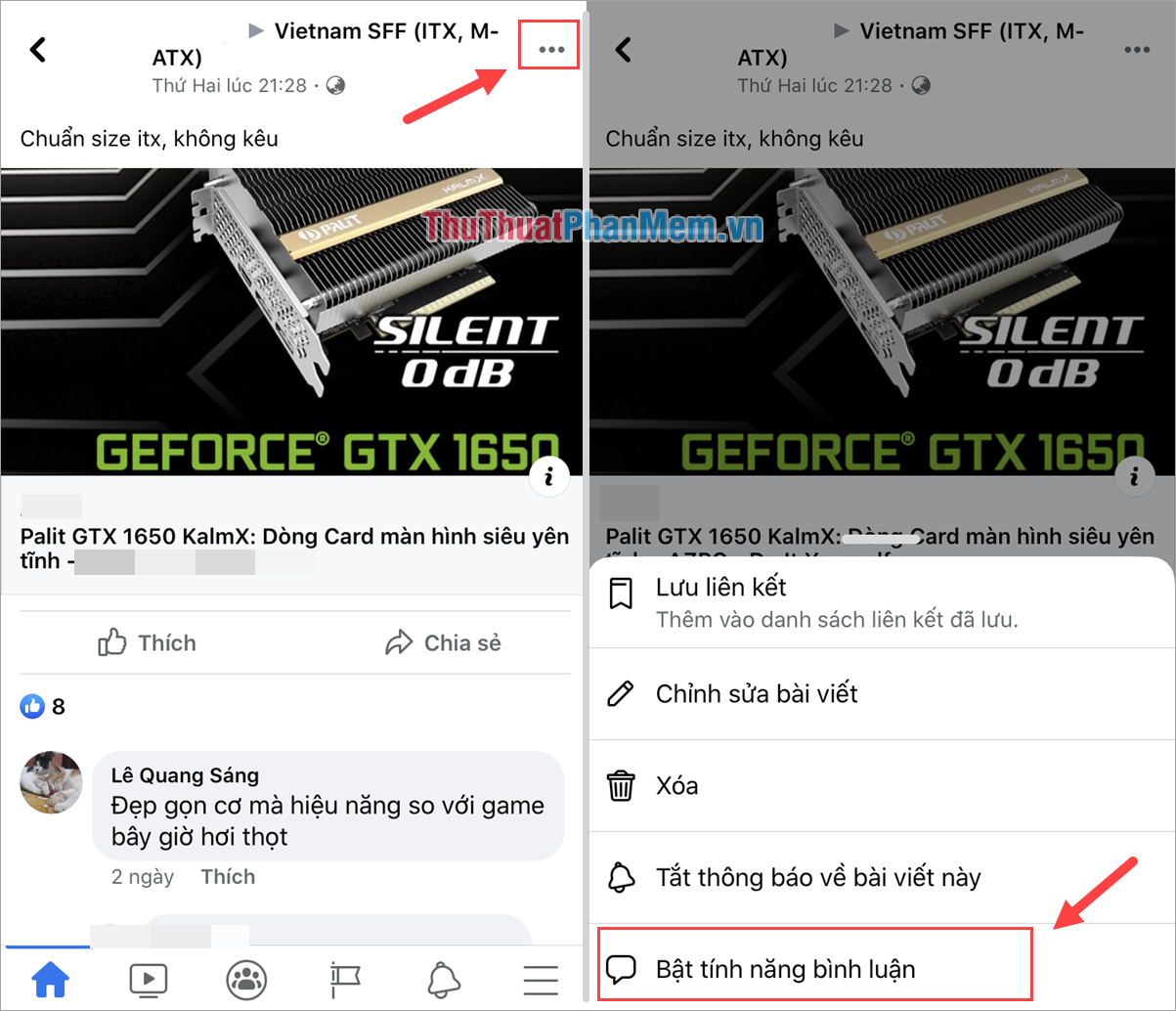 How to turn off comments in Facebook Picture 5