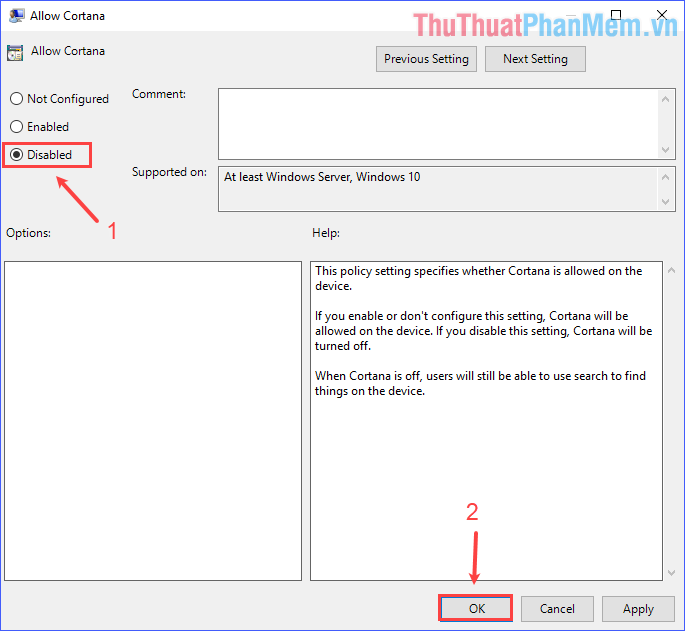 How to turn off, disable Cortana running underground on Windows 10 thoroughly Picture 10