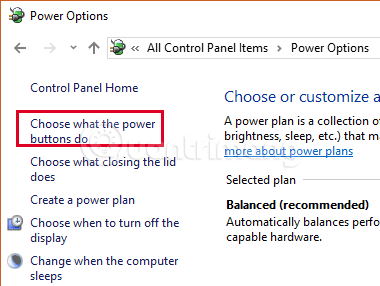 How to turn off Fast Startup on Windows 10 and Windows 8.1 / 8 Picture 3