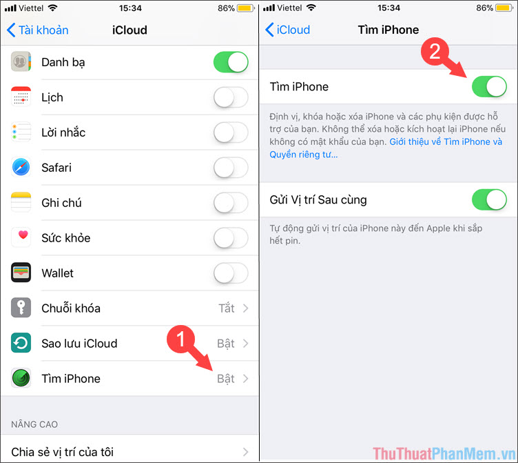 How to turn off find iPhone (Find My iPhone) Picture 3