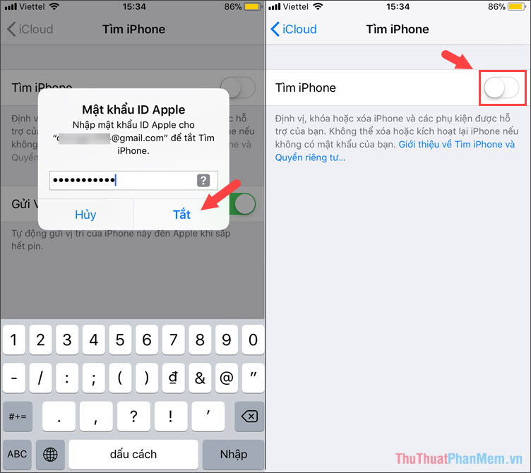 How to turn off find iPhone (Find My iPhone) Picture 4