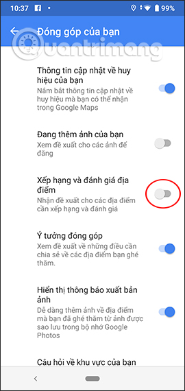 How to turn off Google Maps location notification Picture 5