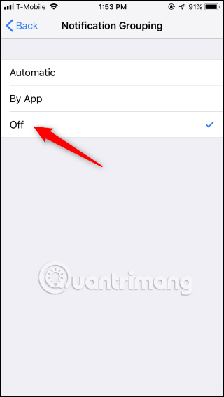 How to turn off group notifications by app on iPhone or iPad Picture 4