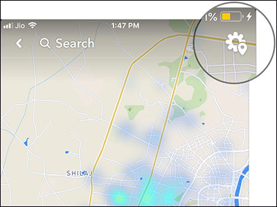 How to turn off location sharing in Snapchat on iPhone and Android Picture 2