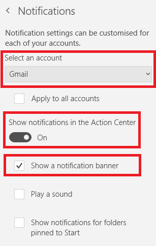 windows 10 get rid of mailbird notifications