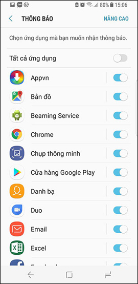 How to turn off notifications on Samsung Galaxy S8 Picture 7
