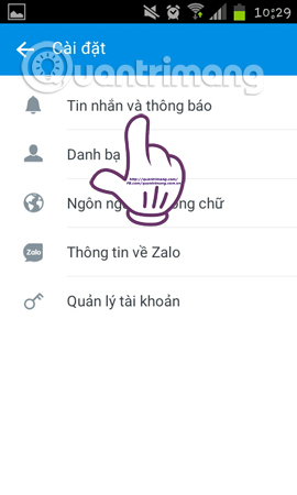 How to turn off, receive a friend's birthday notification on Zalo Picture 3
