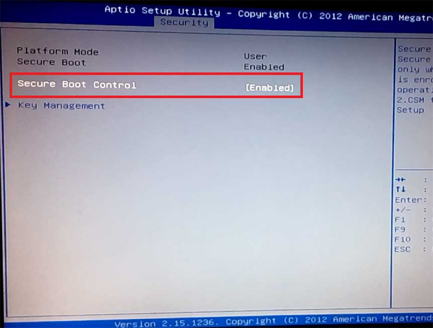 How To Turn Off Secure Boot Mode And Open Boot Legacy Mode 3574