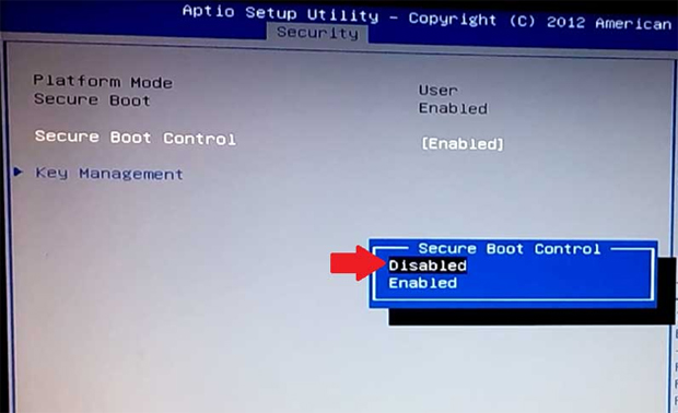 How To Turn Off Secure Boot Mode And Open Boot Legacy Mode 1676