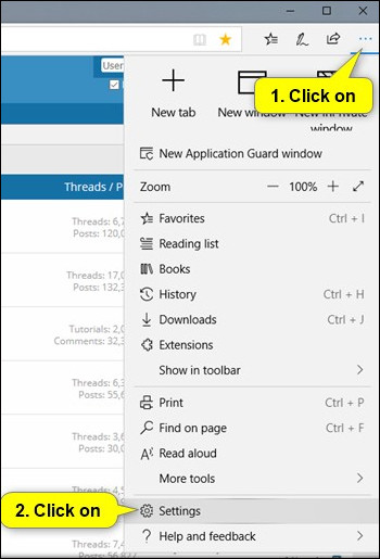 How to turn off self-running videos on Microsoft Edge Picture 1