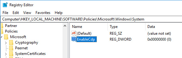 How to turn off Shared Experience feature in Windows 10 Picture 8